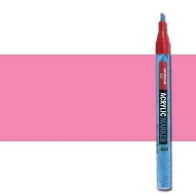 Fine art shop - Acrylic Marker Amsterdam color Quinacridone Light Pink 385 (2 mm.) | totenart.com