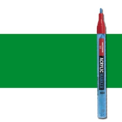 Fine art shop - Acrylic Marker Amsterdam color Permanent Light Green 618 (2 mm.) | totenart.com