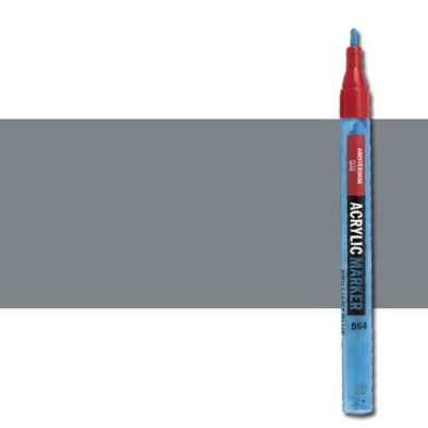 Fine art shop - Acrylic Marker Amsterdam color Neutral Grey 710 (2 mm.) | totenart.com