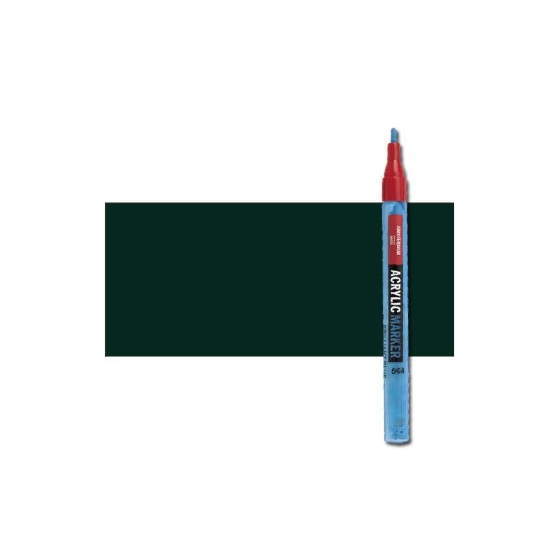 Fine art shop - Acrylic Marker Amsterdam color Oxide Black 735 (2 mm.) | totenart.com