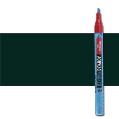 Fine art shop - Acrylic Marker Amsterdam color Oxide Black 735 (2 mm.) | totenart.com