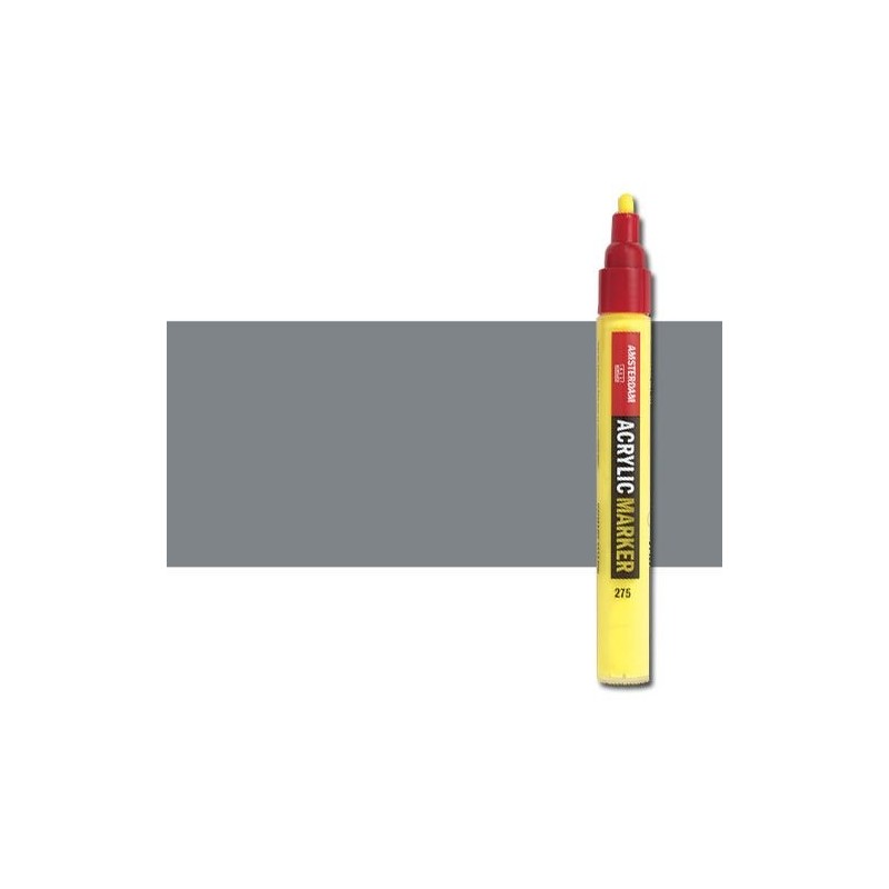Fine art shop - Acrylic Marker Amsterdam color Neutral Grey 710 (4 mm.) | totenart.com