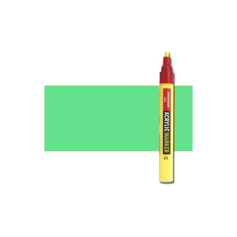 Fine art shop - Acrylic Marker Amsterdam color Reflex Green 672 (4 mm.) | totenart.com
