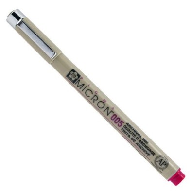 Fine art shop - Red marker Pigma Micron Sakura 05, 0.45 mm. | totenart.com