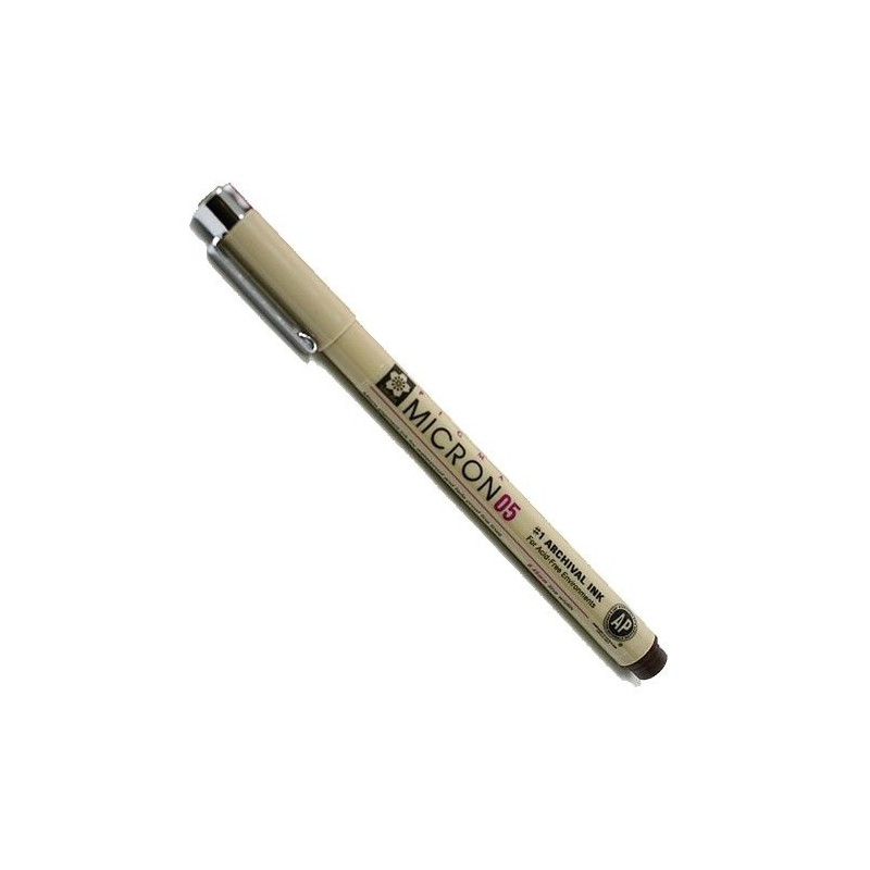 Fine art shop - Brown marker Pigma Micron Sakura 05, 0.45 mm. | totenart.com