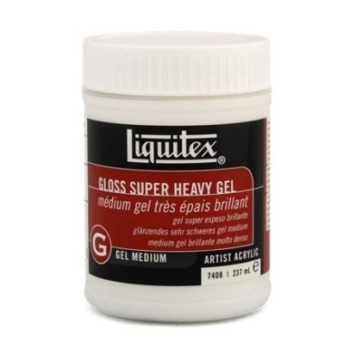 Fine art shop - Gloss super heavy gel, Liquitex 237 ml. | totenart.com