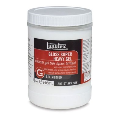 Fine art shop - Gloss super heavy gel, Liquitex 946 ml. | totenart.com