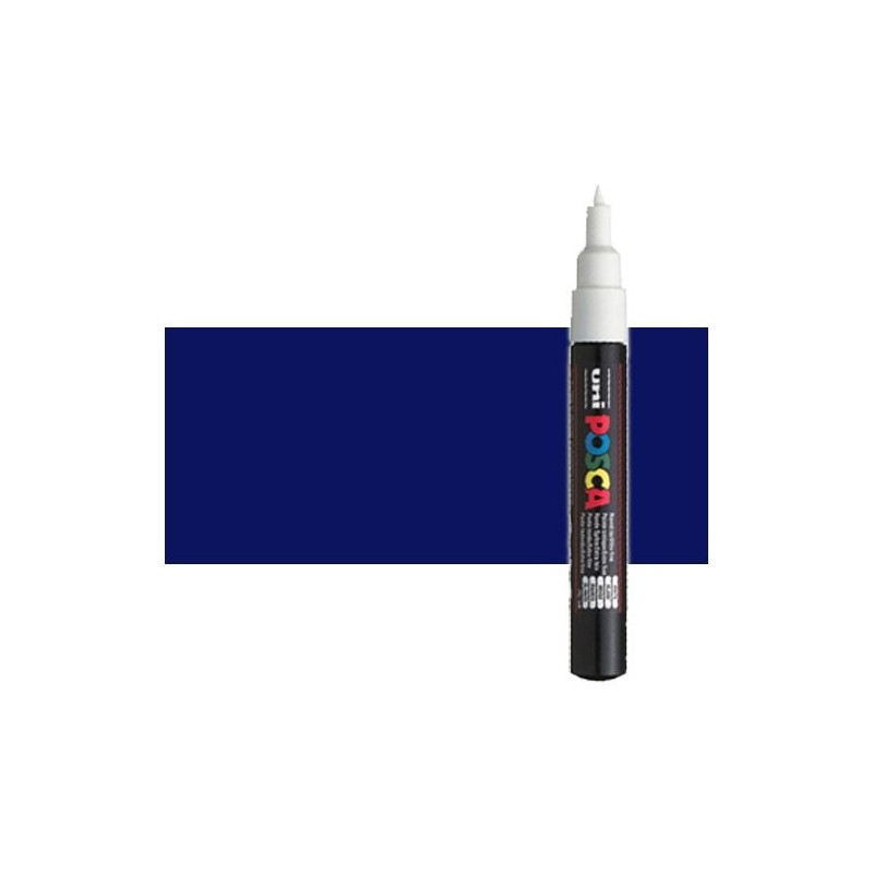 Fine art shop - Blue (N. 33) Posca marker PC1M, round tip (0.7 mm.) | totenart.com