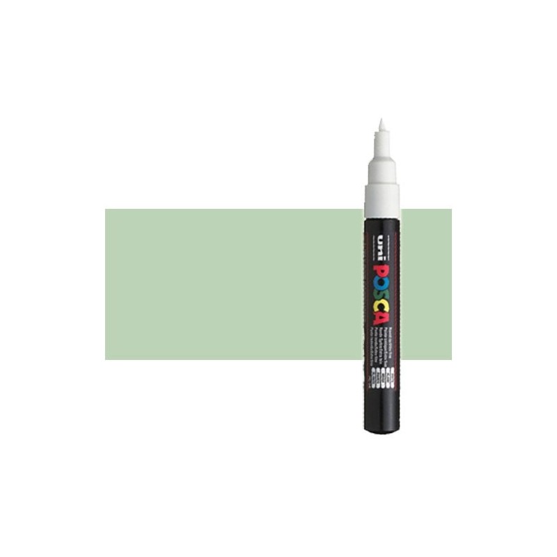 Fine art shop - Light green (N. 5) Posca marker PC1M, round tip (0.7 mm.) | totenart.com