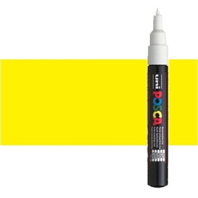 Fine art shop - Yellow (N. 2) Posca marker PC1M, round tip (0.7 mm.) | totenart.com