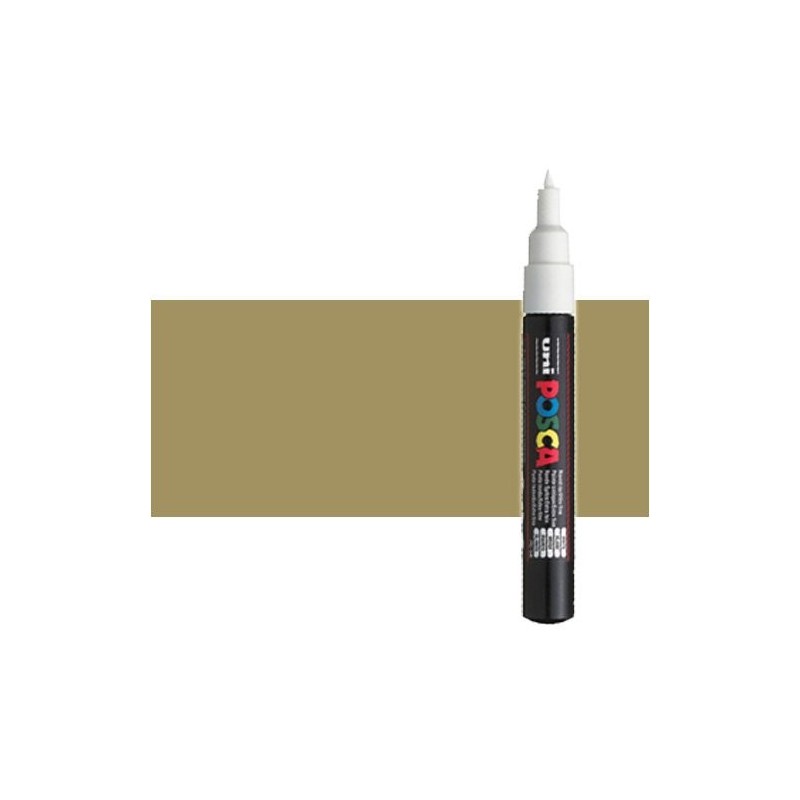 Fine art shop - Gold (N. 25) Posca marker PC1M, round tip (0.7 mm.) | totenart.com