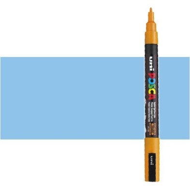 Fine art shop - Blue sky (N. 48) Posca marker PC3M, round tip (0.9-1.3 mm.) | totenart.com