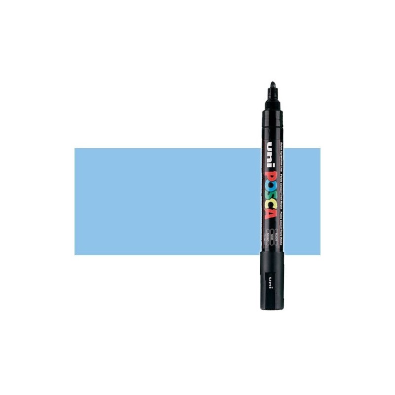 Fine art shop - Blue sky (N. 48) Posca marker PC5M, round tip (1.8-2.5 mm.) | totenart.com