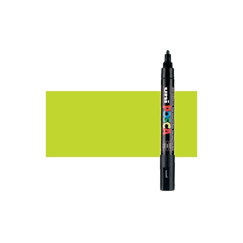 Fine art shop - Green apple (N. 72) Posca marker PC5M, round tip (1.8-2.5 mm.) | totenart.com