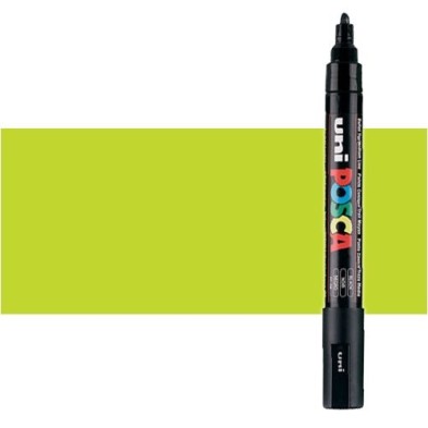 Fine art shop - Green apple (N. 72) Posca marker PC5M, round tip (1.8-2.5 mm.) | totenart.com