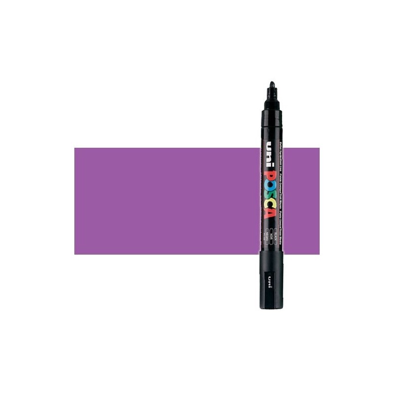 Fine art shop - Violet (N. 12) Posca marker PC5M, round tip (1.8-2.5 mm.) | totenart.com