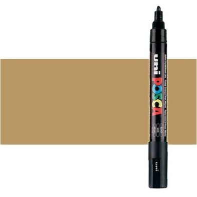 Fine art shop - Bronze (N. 42) Posca marker PC5M, round tip (1.8-2.5 mm.) | totenart.com