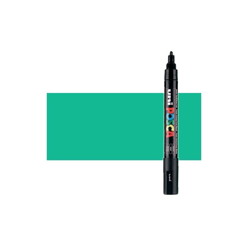 Fine art shop - Emerald (N. 31) Posca marker PC5M, round tip (1.8-2.5 mm.) | totenart.com