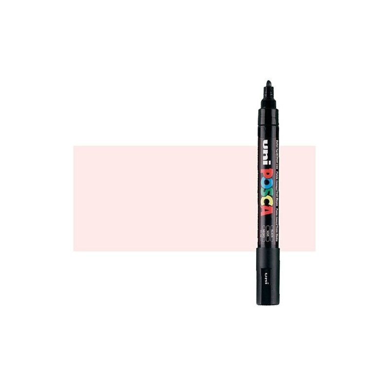 Fine art shop - Light pink (N. 51) Posca marker PC5M, round tip (1.8-2.5 mm.) | totenart.com
