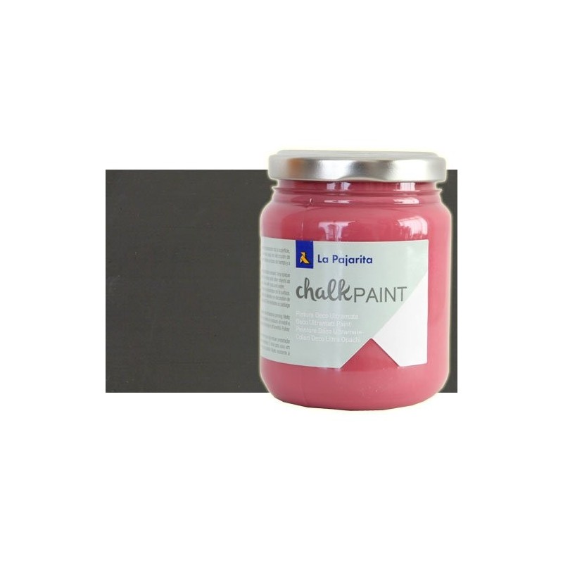 Fine art shop - Chalk paint Almost black La Pajarita (175ml.)  | totenart.com