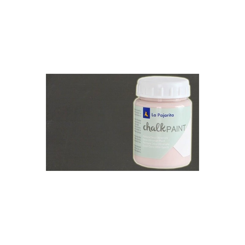 Fine art shop - Chalk paint Almost black La Pajarita (75ml.)  | totenart.com
