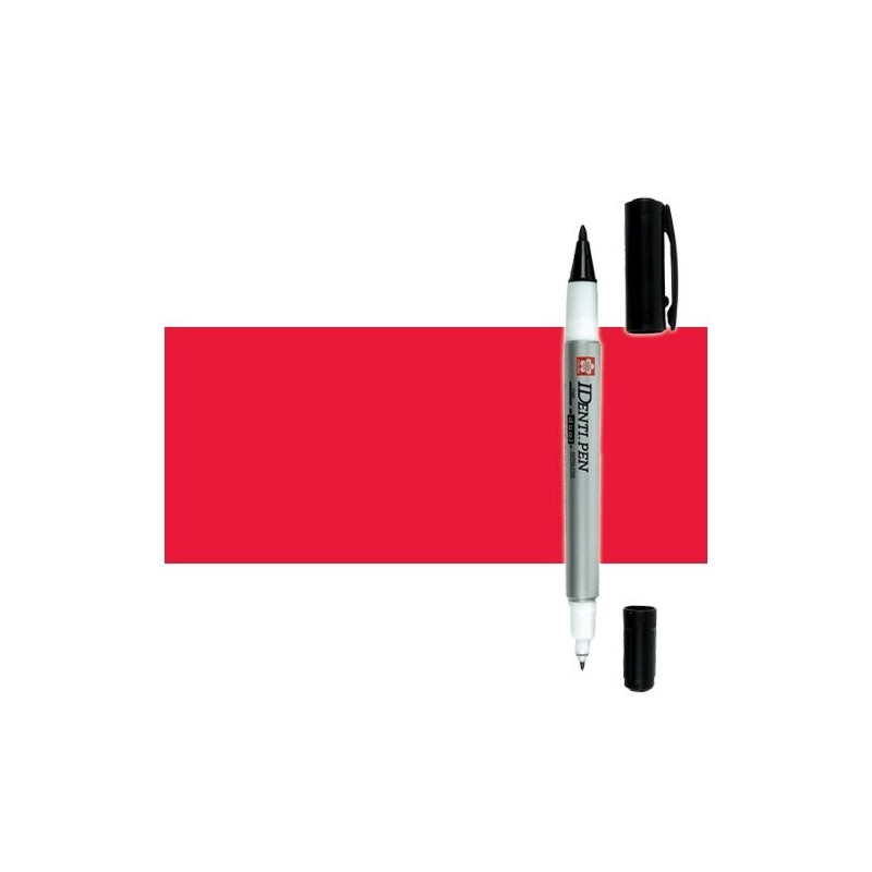 Fine art shop - IDenti pen marker Sakura, Red, 2 points | totenart.com