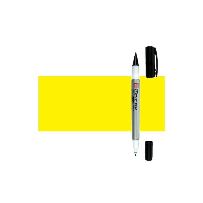 Fine art shop - IDenti pen Sakura marker, Yellow, 2 points | totenart.com