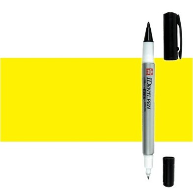 Fine art shop - IDenti pen Sakura marker, Yellow, 2 points | totenart.com