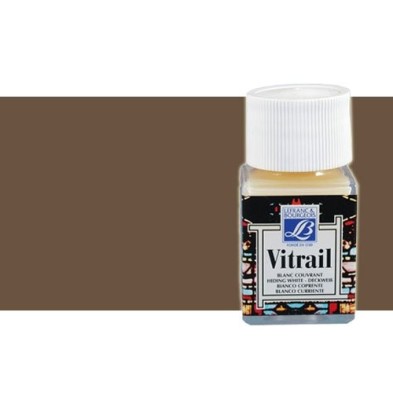 Fine art shop - Vitrail Deep Brown Lefranc, 50 ml. | totenart.com