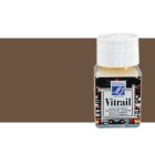 Fine art shop - Vitrail Deep Brown Lefranc, 50 ml. | totenart.com