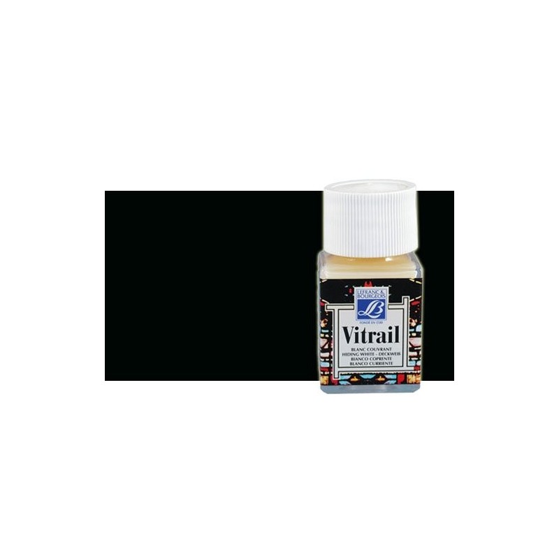 Fine art shop - Vitrail Black Lefranc, 50 ml. | totenart.com