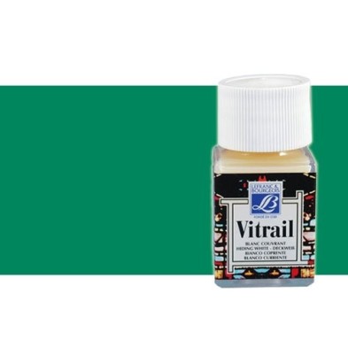 Fine art shop - Vitrail Intense Green Lefranc, 50 ml. | totenart.com