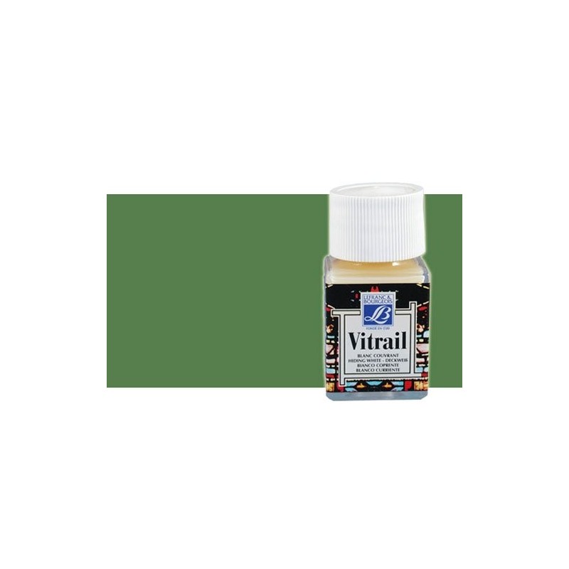Fine art shop - Vitrail Olive Green Lefranc, 50 ml. | totenart.com
