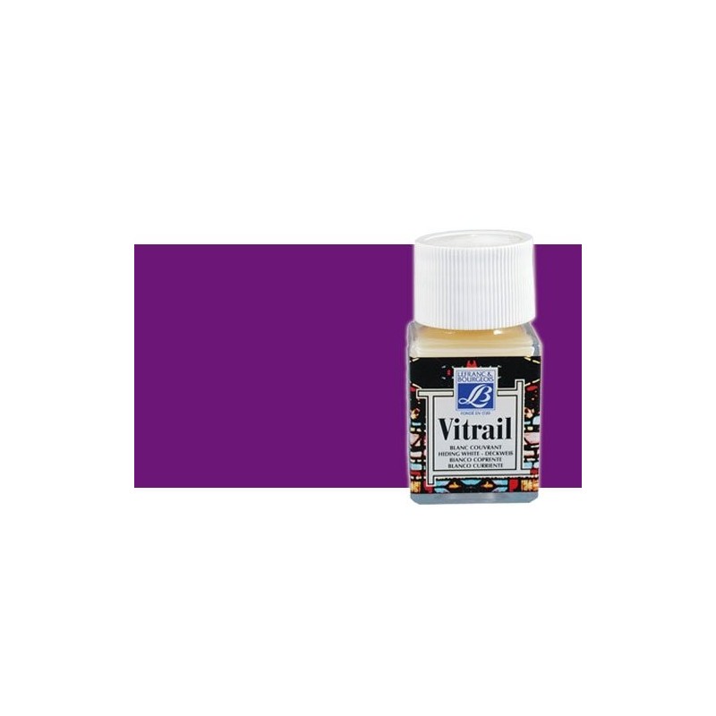 Fine art shop - Vitrail Violet Lefranc, 50 ml. | totenart.com