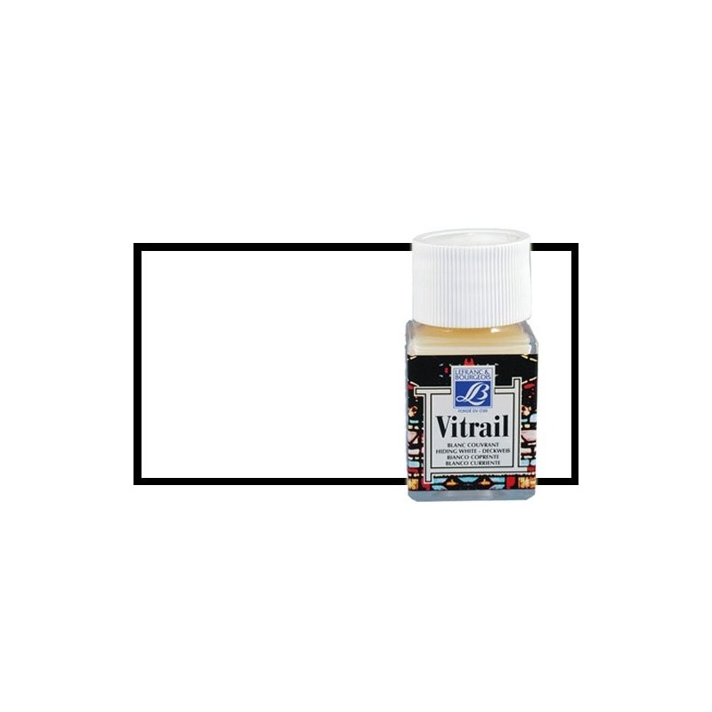 Fine art shop - Vitrail Covering White Lefranc, 50 ml. | totenart.com
