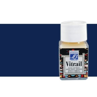 Fine art shop - Vitrail Deep blue Lefranc, 50 ml. | totenart.com