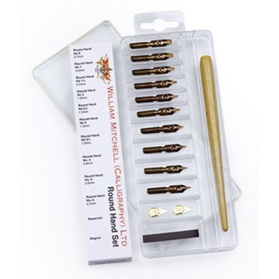 Fine art shop - William Mitchell caligraphy Round Hand set | totenart.com