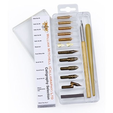 Material Bellas Artes - Dibujo - William Mitchell caligraphy Selection set | totenart.com