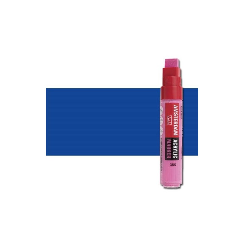 Fine art shop - Acrylic Marker Amsterdam color Ultramarine Blue 504 (15mm.) | totenart.com