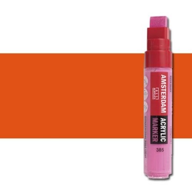 Fine art shop - Acrylic Marker Amsterdam color Vermilion 311 (15mm.) | totenart.com