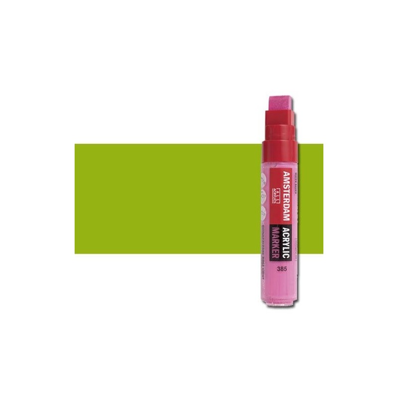 Fine art shop - Acrylic Marker Amsterdam color Yellowish Green 617 (15mm.) | totenart.com