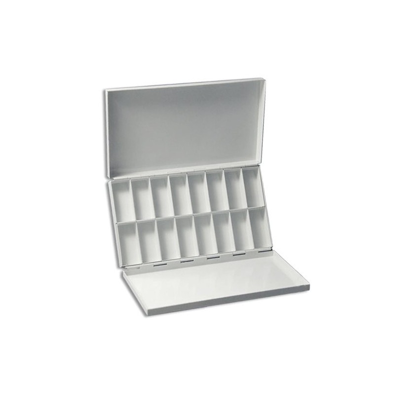 Materiais Belas Artes - Refillable metallic box for watercolor | totenart.com