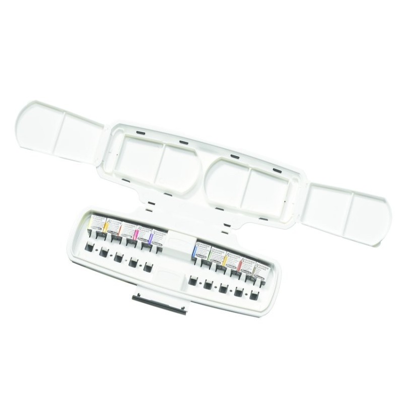 Fine art shop - Box 10 watercolors Schmincke Akademie 1/2 godets | totenart.com