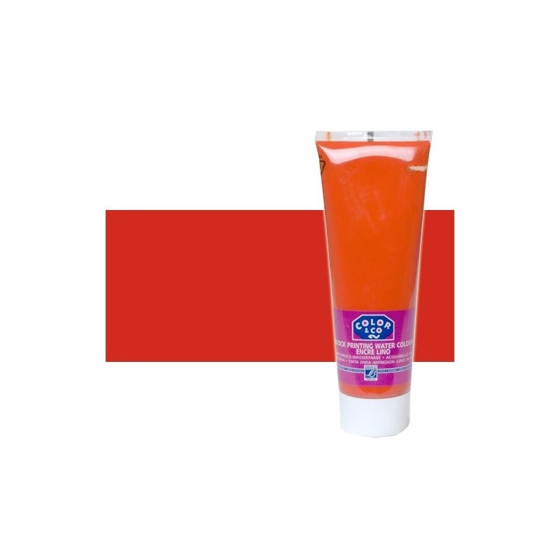 \nFine art shop - Linocut printing ink Primary Red, tube 250 ml | totenart.com