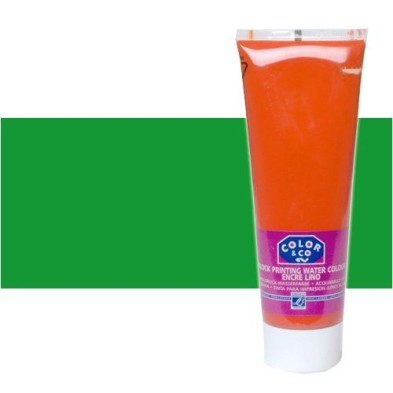 \nFine art shop - Linocut printing ink Bright Green, tube 250 ml\n | totenart.com