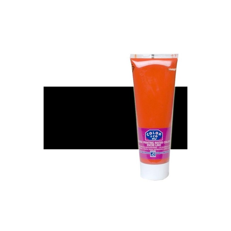 \nFine art shop - Linocut printing ink Black, tube 250 ml | totenart.com