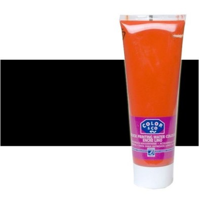 \nFine art shop - Linocut printing ink Black, tube 250 ml | totenart.com