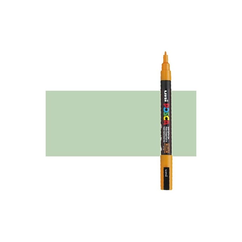 Fine art shop - Light green (N. 5) Posca marker PC3M, round tip (0.9-1.3 mm.) | totenart.com