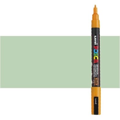 Fine art shop - Light green (N. 5) Posca marker PC3M, round tip (0.9-1.3 mm.) | totenart.com