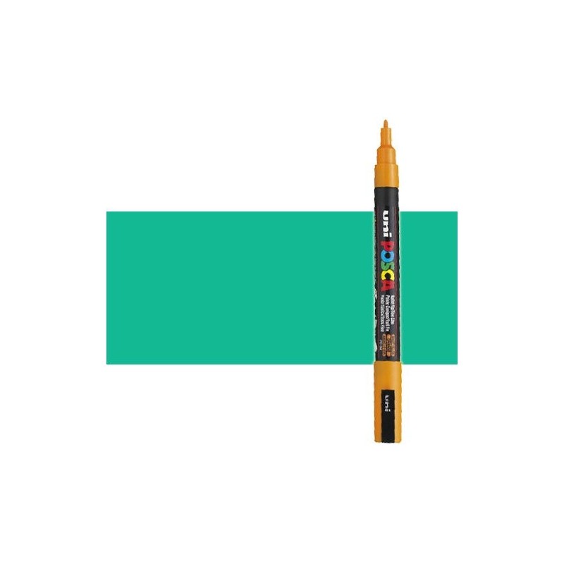 Fine art shop - Emerald (N. 31) Posca marker PC3M, round tip (0.9-1.3 mm.) | totenart.com